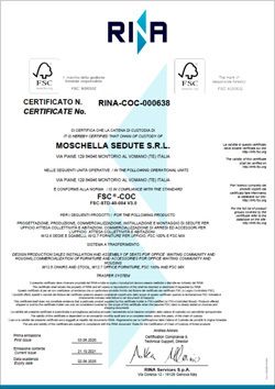 certificato FSC - COC