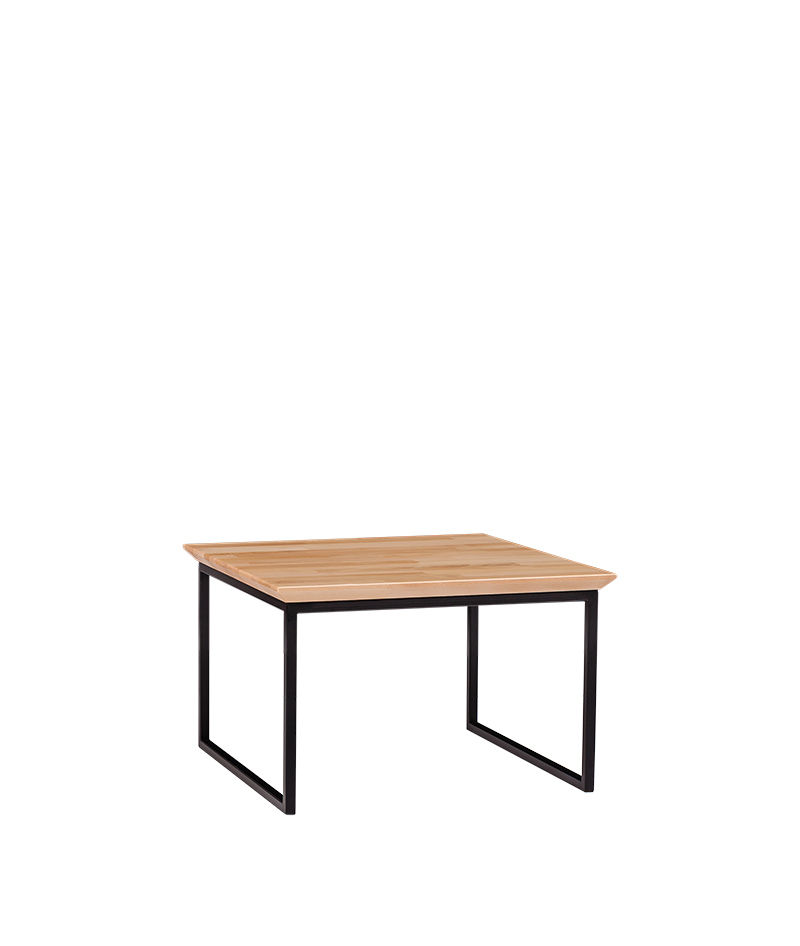 tavolo kube s 6060 in legno tavolo artigianale di design per ufficio vista2 trequarti moschella