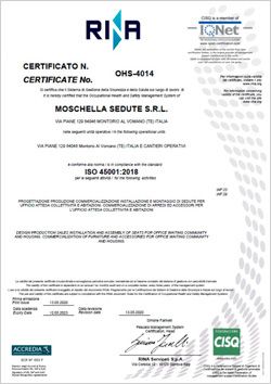 certificato ISO-45001