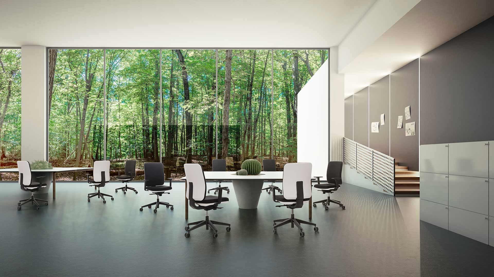 poltrone Ready open space sedute artigianali di design per ufficio environment ambiente Moschella Sedute Abruzzo