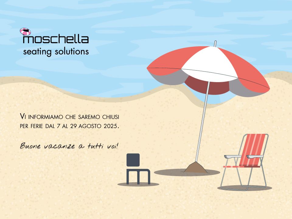 Banner home chiusura agosto 2025 Moschella Sedute